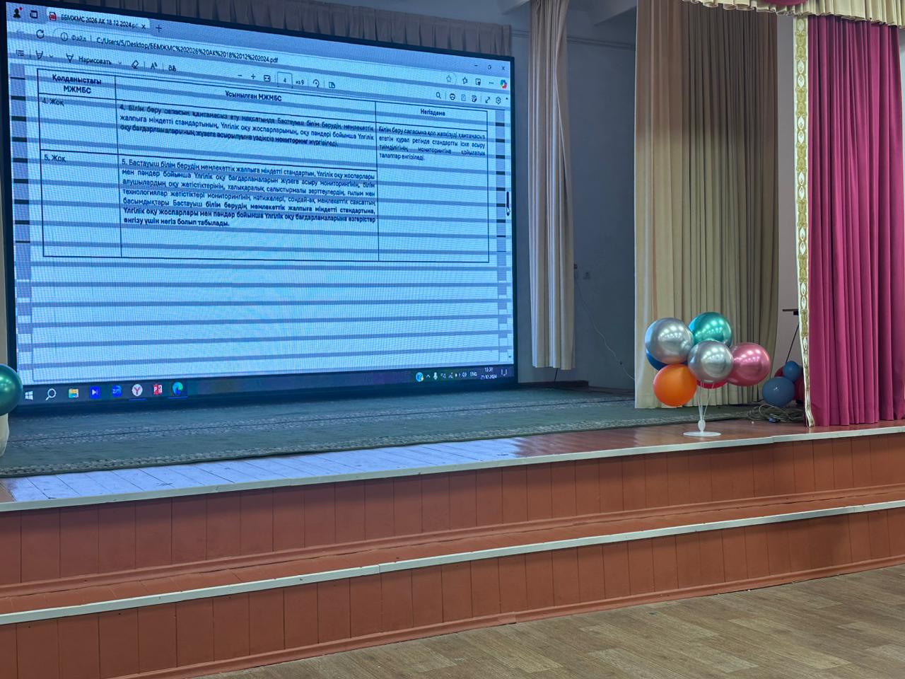 ҚР бастауыш және негізгі орта білім берудің мемлекеттік жалпыға міндетті стандарттарының негізгі ережелерінің жаңа жобасы