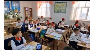 4 ақпан күні "Мемлекеттік рәміздер - ұлт мақтанышы" тақырыбында 1-11 сынып аралығында бірыңғай сынып сағаты өтті